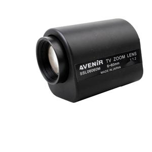  6-60mm Motor Zoom Lens Electrical Zoom Lens for CCTV Camera 
