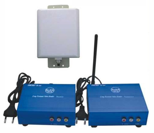  BADA 2.4GHz 3W Wireless Audio Video AV Transmitter Receiver 
